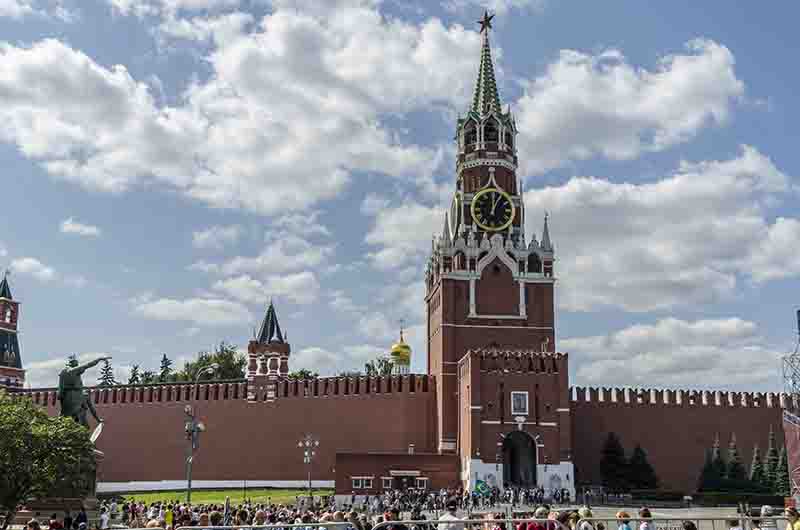 40 - Rusia - Moscu - Kremlin - torre Spasskaya